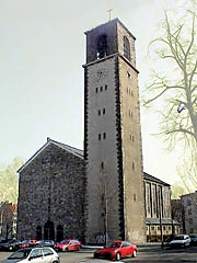 Kirche St. Pauli Kreuz (1936, Kreuzkirche) an der Henriettenstraße