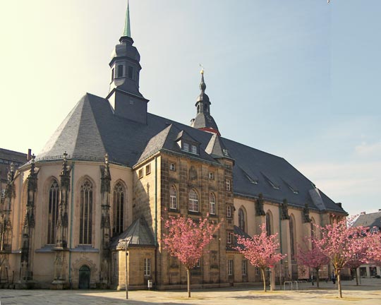Jakobikirche in der Chemnitzer Klosterstraße