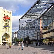 Galeria am Roten Turm und Kaufhof am Neumarkt von Chemnitz