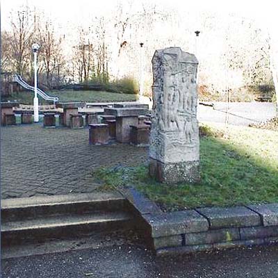 Spielhaus von Harald Stephan im Falkepark, Chemnitz