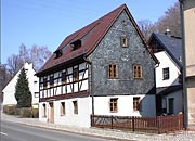 am hier blassen Stausee Rabenstein in Chemnitz